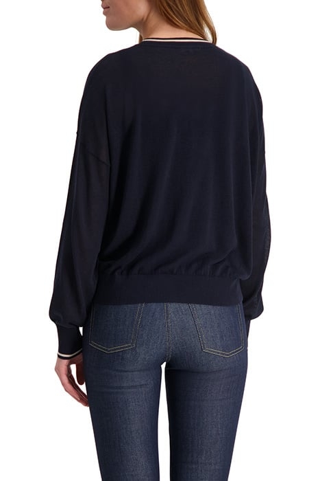 VICKY RAW JEAN DARK BLUE 5