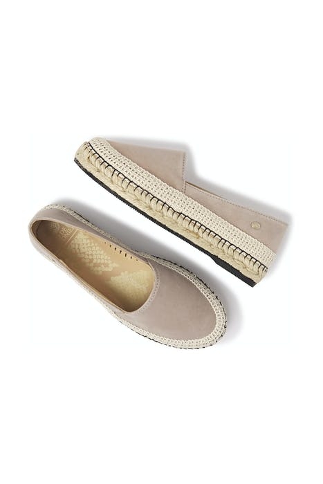ESPADRILLE LOAFER 1 CM LUXURY SUEDE TAUPE 4
