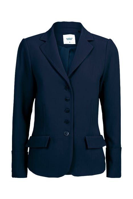 BLAZER STRUCTURED STRETCH NIGHT BLUE 1