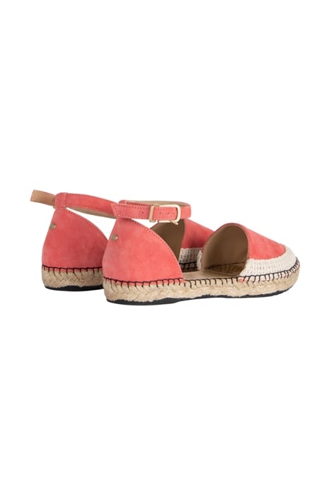 ESPADRILLE SANDALET 2 CM LUXURY SUEDE PINK 3