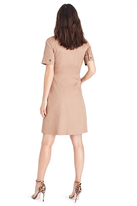 BLAIRE ZIP FRONT DRESS NEUTRAL 3
