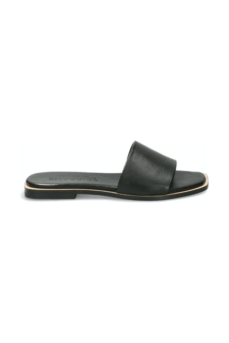 SLIPPER MATT PATENT LEATHER BLACK 1