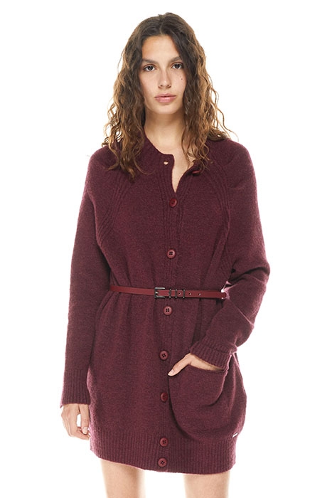 CARDIGAN NEPHILE PRUNE 1
