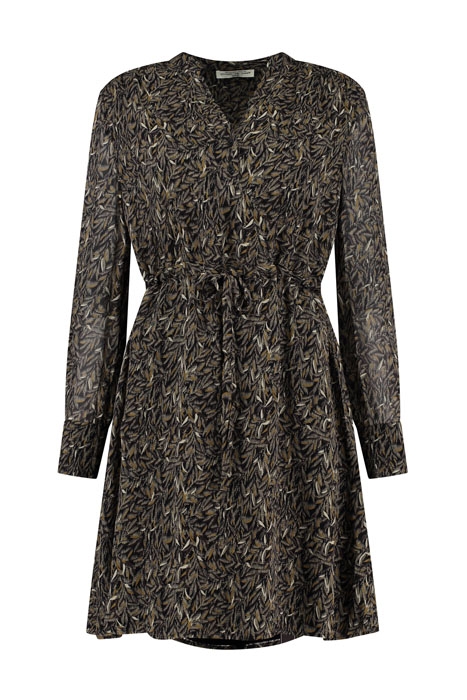 JAILEY DRESS DELICATE LEAVES PRIN 1