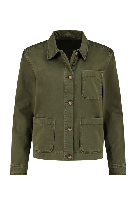 FAYE JACKET DARK ARMY 1