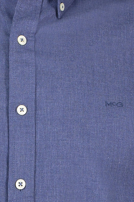 MCG RF CHAMBRAY FLANNEL SHIRT INK BLUE 3