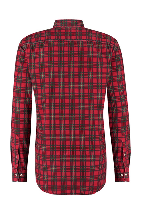 MCG RF TARTAN CORD SHIRT RED APPLE 2