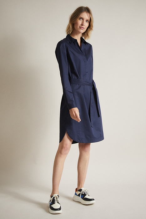 HEMDBLUSENKLEID GOTS NIGHT BLUE 1