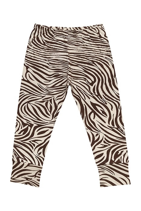 LEGGING ZEBRA BROWN/ECRU 1