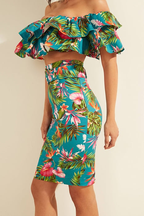 NURAL SKIRT ANTHURIUM JUNGLE BLU ANTHURIUM JUNGLE BLU 5