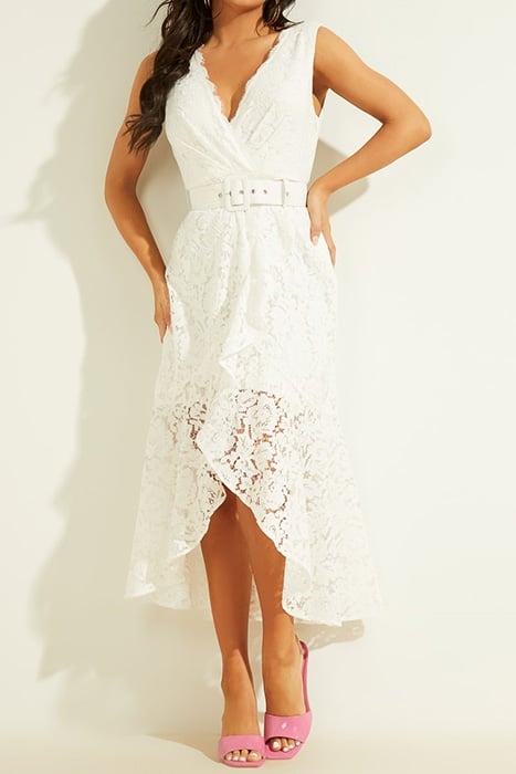 RANDA DRESS TRUE WHITE A000 TRUE WHITE A000 6