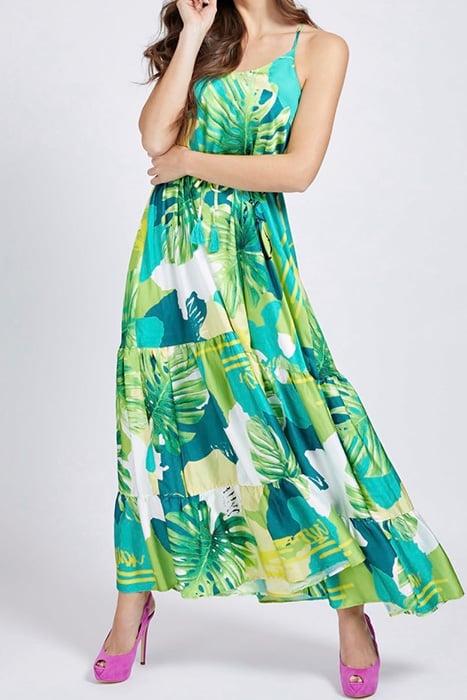 ANGELICA DRESS SUMMER CAMOU GREEN C SUMMER CAMOU GREEN C 1