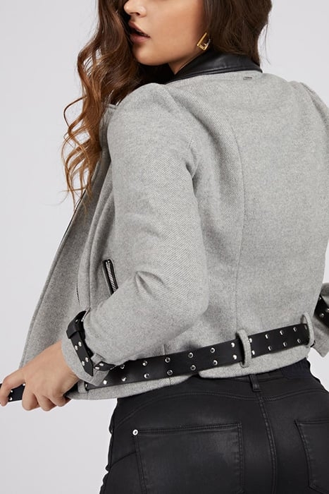 ALLISON JACKET LIGHT HEATHER GREY M LIGHT HEATHER GREY M 3