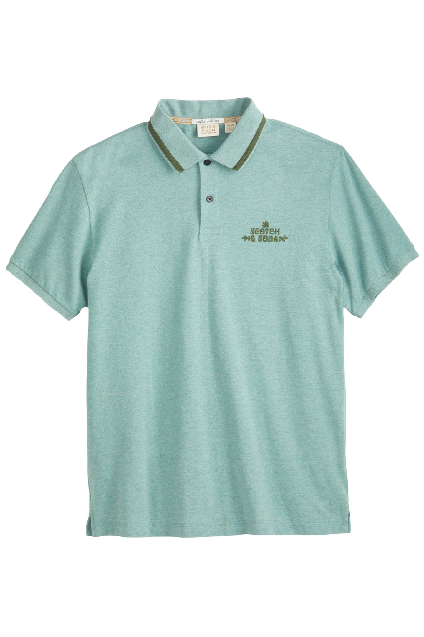 PIQUE SS POLO OLIVE/KHAKI 1