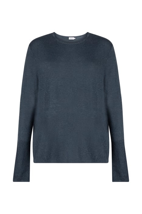 INES MOHAIR SWEATER BLUE GREY 1