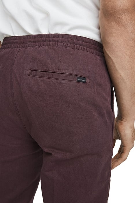 WARREN- CHIC BEACH PANT BORDEAUBERGINE 4