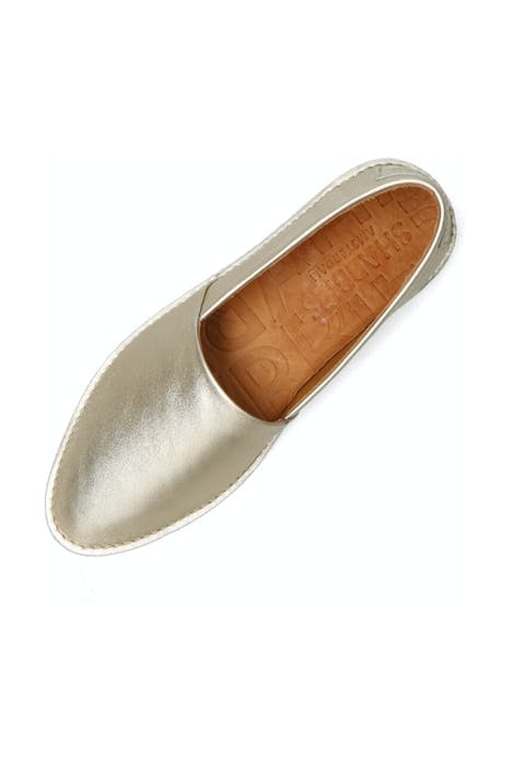 LOAFER VEGETABLE SHINY LEATHER SILVER 2