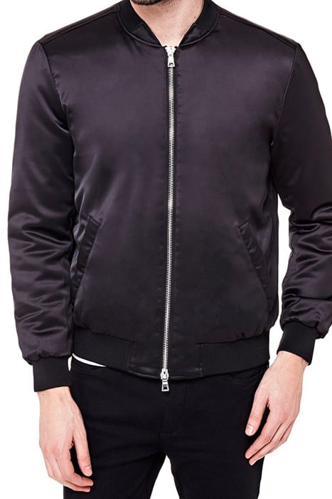 BOMBER JKT JET BLACK W/ FROST G 1