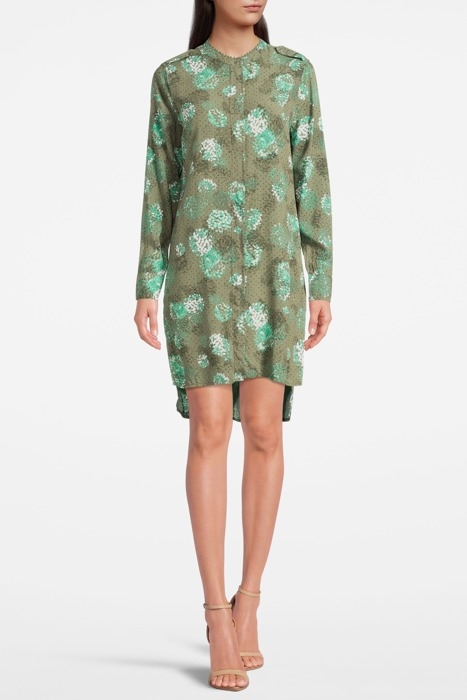 BLOUSE WOVEN LONG SLEEVES SPRING OLIVE 2