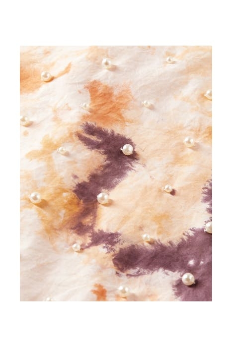 COTTON TIE & DYE TOP WITH PEARL DETAILS COMBO T 3