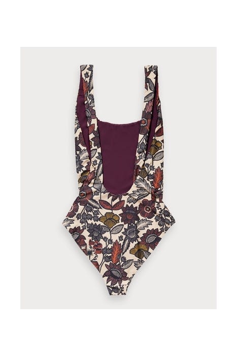 REVERSIBLE BATHING SUIT IN ECONYL™ QUALITY COMBO A 2