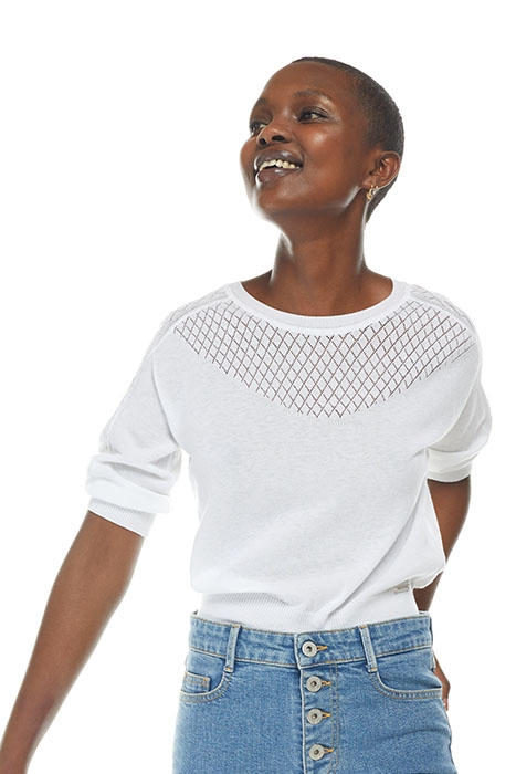 JUMPER BERGAMOTE WHITE 1