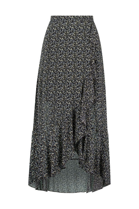 GIRLS TESS SKIRT BLUE WATER PRINT 1