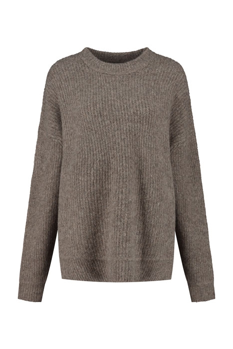 ROSA KNIT BEIGE MELANGE 1