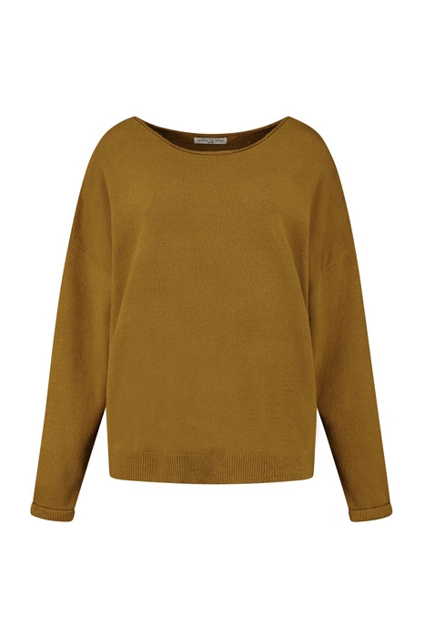 ZANE KNIT COZY BROWN 1