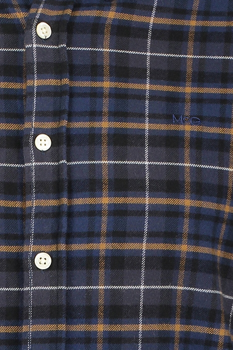 MCG RF PLAID CHECK SHIRT NIGHT BLUE 3