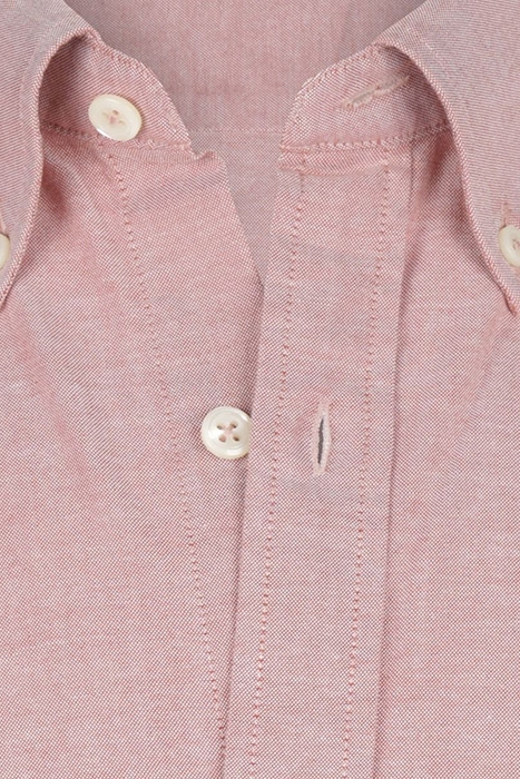 MCG RF STRETCH OXFORD SHIRT BURNED RED 4