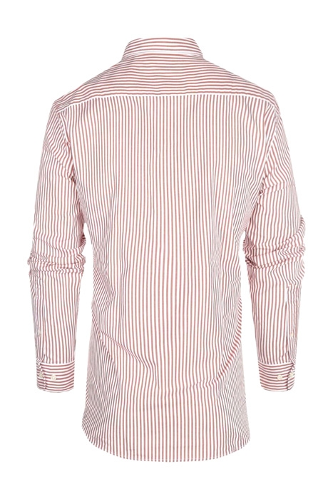 MCG RF BOLD STRIPE SHIRT BURNED RED 2