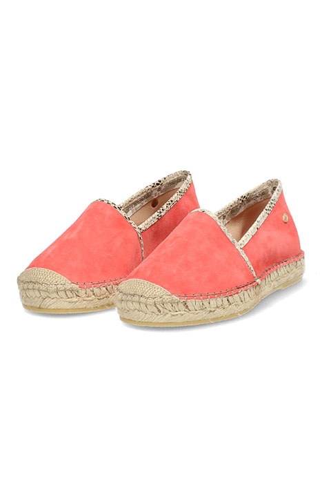 FRS0648 ESPADRILLE LOAFER LUXURY SUEDE PINK 2
