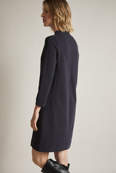 KLEID GOTS NIGHT BLUE MELANGE 2