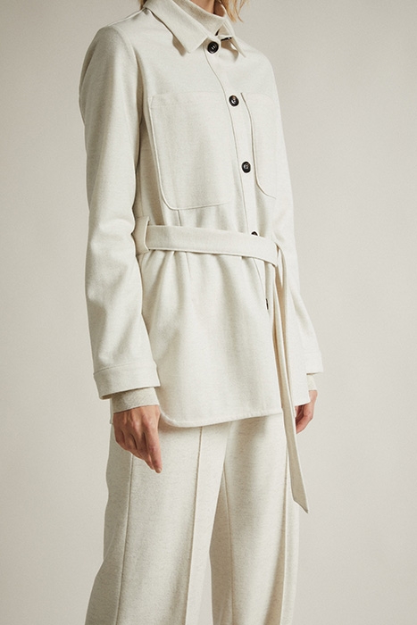 HEMDJACKE CREAM MELANGE 3