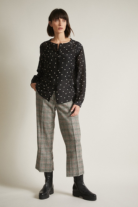 BLUSE PRINT PRETTY DOTS / BLACK 4