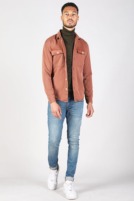 OVERHEMD RUSTY BROWN 5