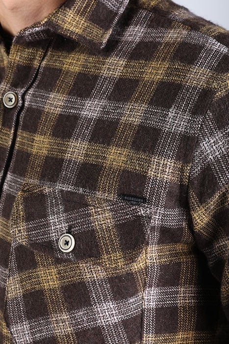 OVERHEMD DRY MOCCA 5