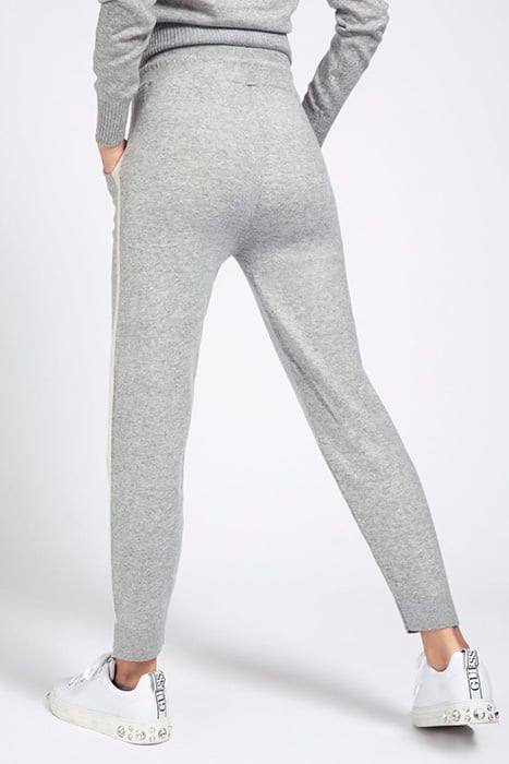 SIDE BAND PANT LIGHT MELANGE GREY M LIGHT MELANGE GREY M 2