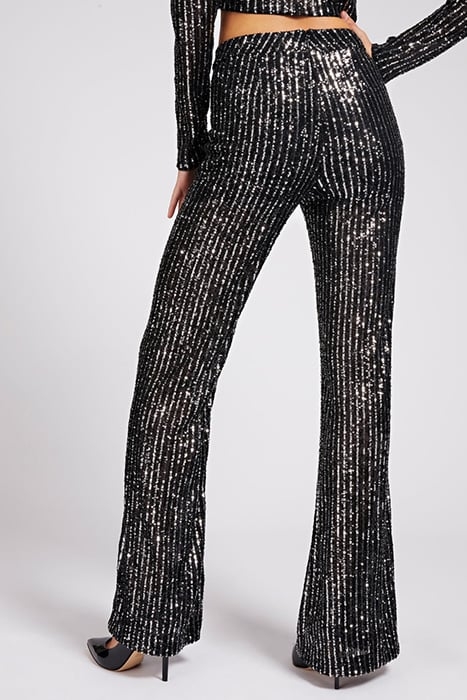 STAR SEQUIN FLARE PA JET BLACK MULTI JET BLACK MULTI 6