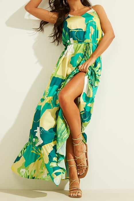 ANGELICA DRESS SUMMER CAMOU GREEN C SUMMER CAMOU GREEN C 6